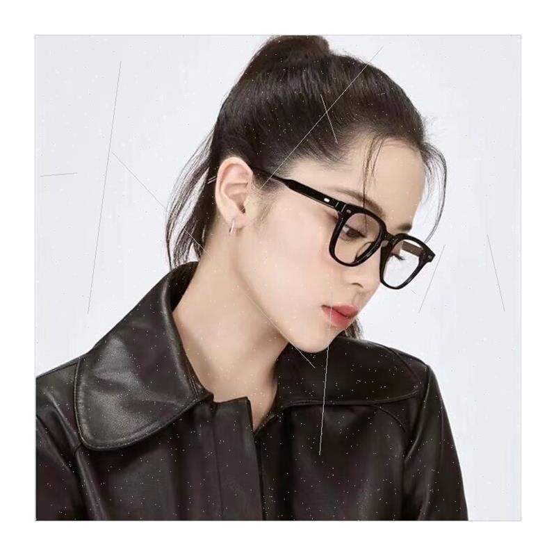 retro Zhu Yilong star TR90 plate leg sunglasses female set s - 图3