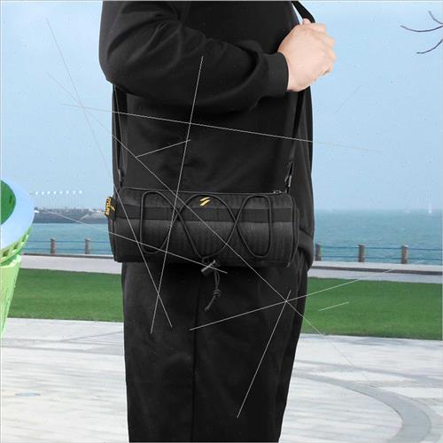 Bicycle bags cylinder bags head crossbar hanging handle bags - 图2