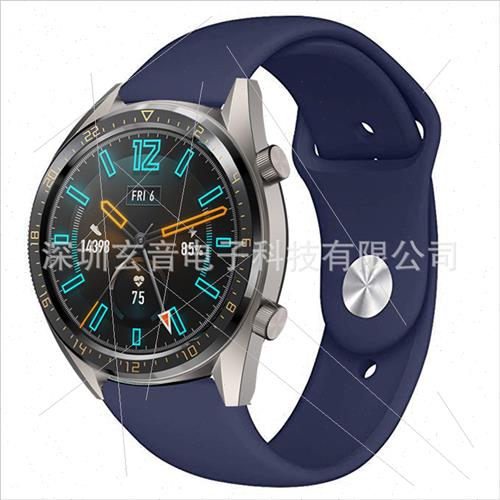 适用 Huawei watch3 and watch Pro Apple Buckle Silicone Watch - 图0