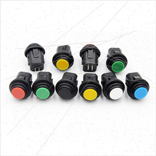 PB-1405 Push Button Swch WaterproRound Head -Resetting Non-L - 图0