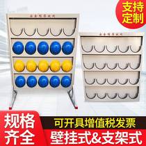 Safety helmet placing rack safety helmet wall-mounted safety helmet storage rack floor type safety helmet placement rack