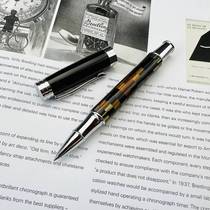 Hitch High-grade Resin Signature Pen Century Tofu Chessboard Lattice Signature Pen Acrylic Signature Water Pen Pink Pearl Pen