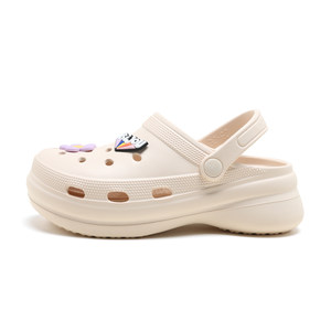 exull/依思Q洞洞鞋女厚底增高外穿时尚百搭防滑软底两穿凉鞋女款