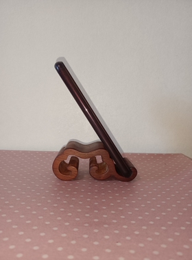 红花梨整料制作而成原色无漆手机支架毛笔架新粉福利价