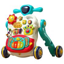 Baby walkway car anti-type leg multifunction anti-side turning baby trolley three-in-one walk booster 2 Toys