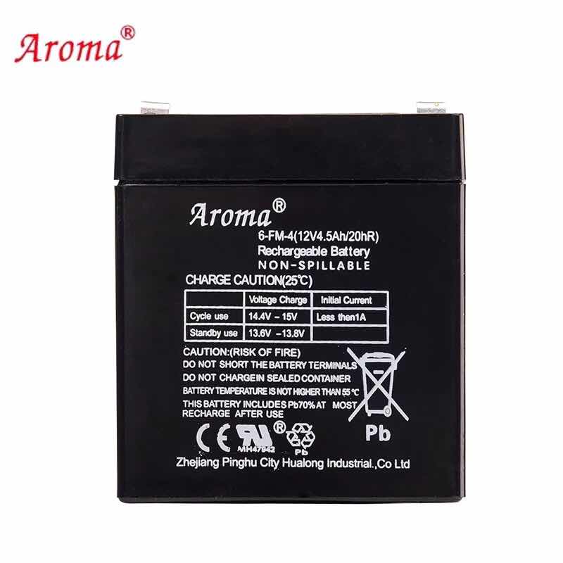 奥皇电瓶蓄电池 Aroma 6-FM-4.5(12v4.5AH/20HR)儿童电动童车通用-图1