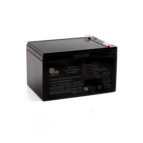 LONGWAY 龙威电瓶6FM10(12V10Ah/20Hr)UPS电源儿童电动童车蓄电池 - 图1