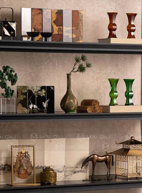 艺贝子宋代美学所办公室陈列艺术装饰品样板间茶室新中式国风组合