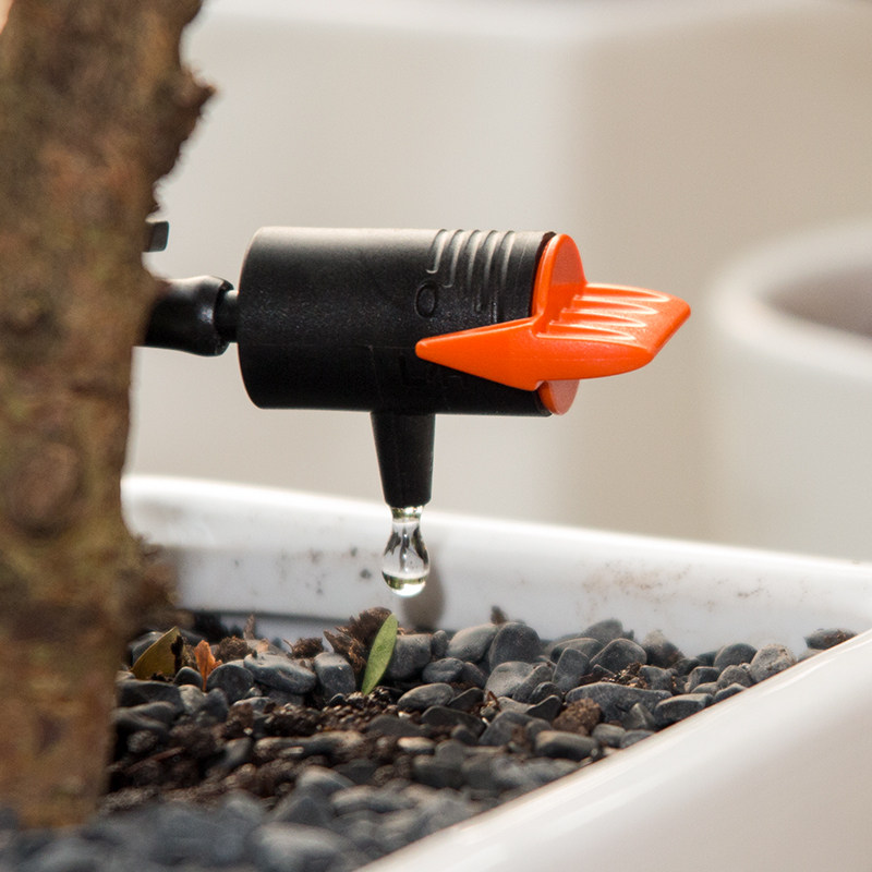 家用自动浇花器阳台滴灌花盆定时盆栽滴头浇水地插智能滴水系统