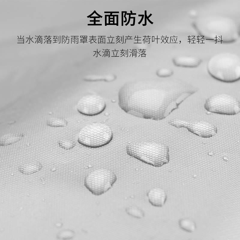 ROCKBROS公路山地自行车电动车防雨防尘防晒车罩单车装备雨披配件 - 图0