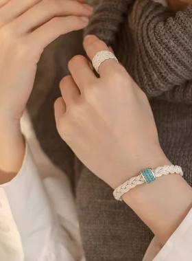 新款高颜值土耳其编织手链古法手镯情侣手绳男女款情侣款爆款百搭