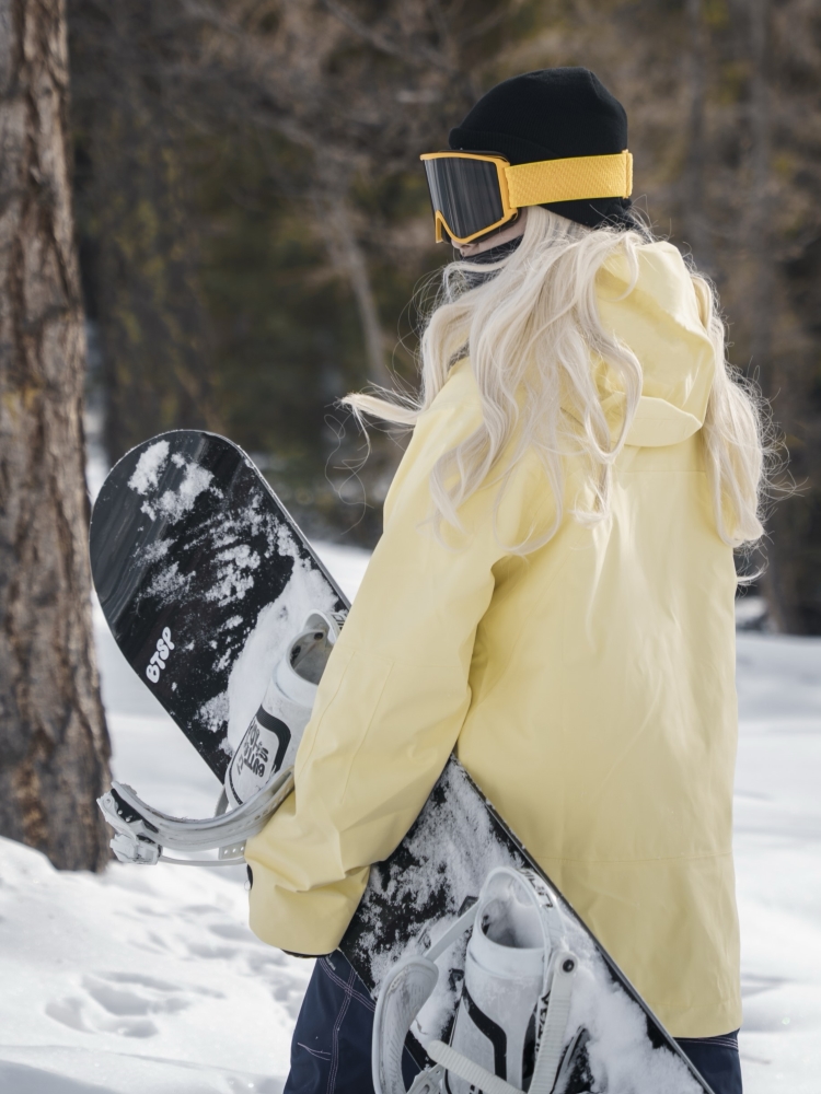 wakesnow单板滑雪服男款防风防水冬季专业夹棉保暖情侣外套女款