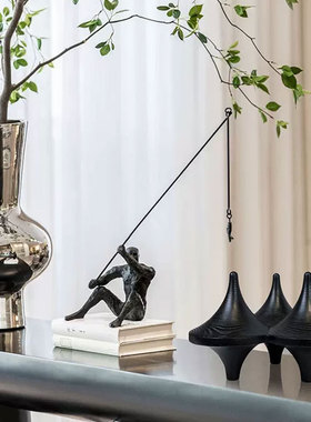 轻奢现代创意艺术陀螺组