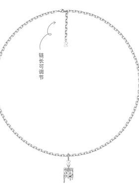 造赐项链zauce电镀白金hiphop