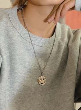 融化笑脸项链造赐zauce