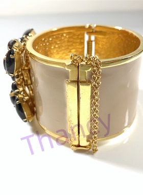 JCR打标夸张重工装饰手镯