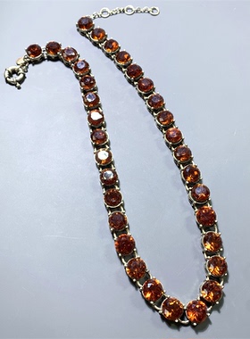 Vintage中古JCR打标焦糖色切面水