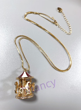 BJ打标旋转木马毛衣链