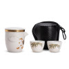 High-end fast-climbing tea set portable and easy to clean