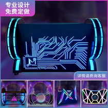 Bar DJ Desk KTV party Bab lighting Disc Table Night Club Led Removable Iron Art Acrylic Disc Drive Table