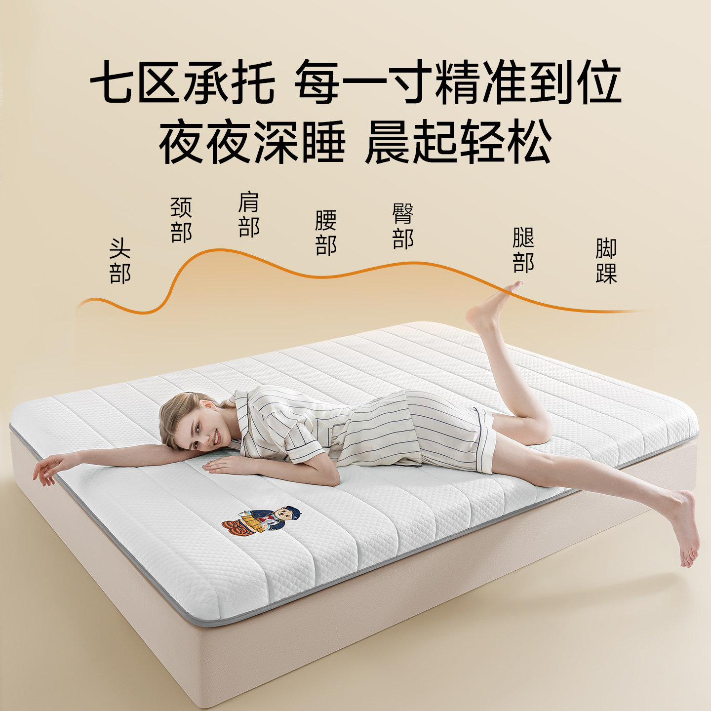 乳胶记忆棉床垫软垫家用卧室榻榻米床褥垫子宿舍单人租房专用褥子,淘宝优惠券,粉丝福利购,淘宝优惠卷