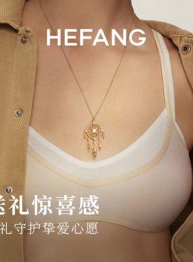 HEFANG何方珠宝许愿币项链