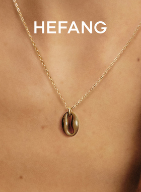 HEFANG何方珠宝咖啡豆项链