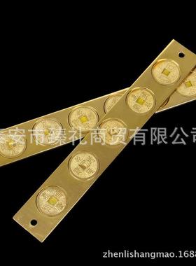 新款直销铜六帝尺五帝尺十帝尺铜鲁班尺铜丁兰尺摆件挂件铜六帝尺
