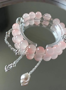 爆款长月烬明系列-叶夕雾网络爆款手作原创琉璃手串手链