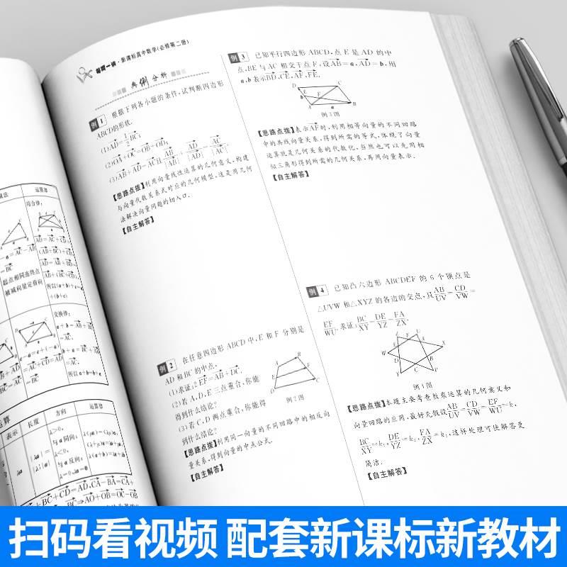 每周一讲新课标高中数学必修第二册人教版浙大优学必修2数学A版辅导书高中数学必刷题题型与技巧知识大全重难点手册-图2