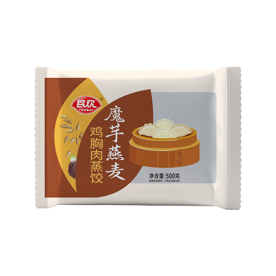 民欢魔芋蒸饺高饱腹低脂轻食粗粮