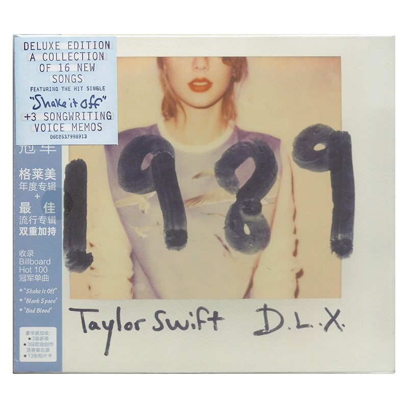 正版 TaylorSwift泰勒斯威夫特霉霉 1989专辑CD+歌词本+拍立得-图2