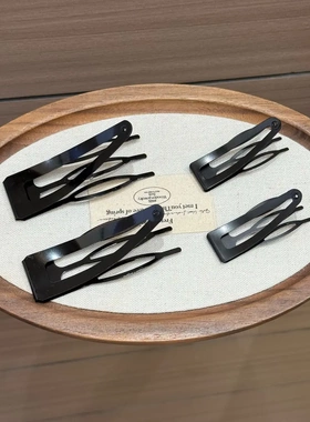 蓬松高颅顶黑色隐形插梳BB夹好用公主头小碎发神器侧边刘海发夹M