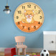 Creative Silent Wall Clock Cute Simple Cartoon Clock