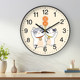 Creative Silent Wall Clock Cute Simple Cartoon Clock