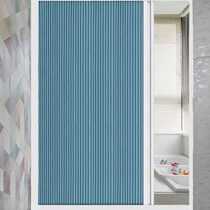 Upoetry Man Bathroom Door Folding Telescopic Door Dry And Wet Separation Waterproof and mildew washroom Bath Partition Folding Door