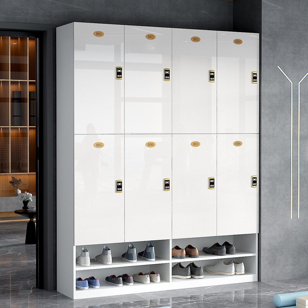 理发店更衣柜健身房瑜伽馆美容院储物存包柜员工柜美发店木质带锁,淘宝优惠券,粉丝福利购,淘宝优惠卷