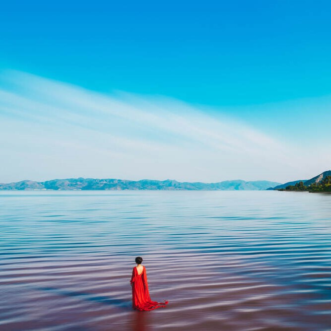 澄江抚仙湖樱花谷仙湖湾景区粉红沙滩太阳山市集广龙抚海湾一日游 - 图3