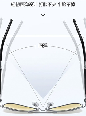 2026新款左丘夜视镜眼镜夜间开车驾驶墨镜日夜两用防强光太阳眼镜