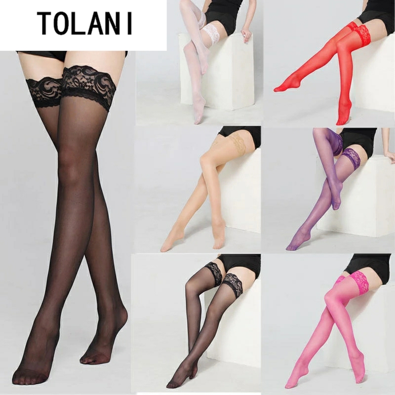 Sexy lingerie lace stockings sexy knee-length stockings美腿 - 图0