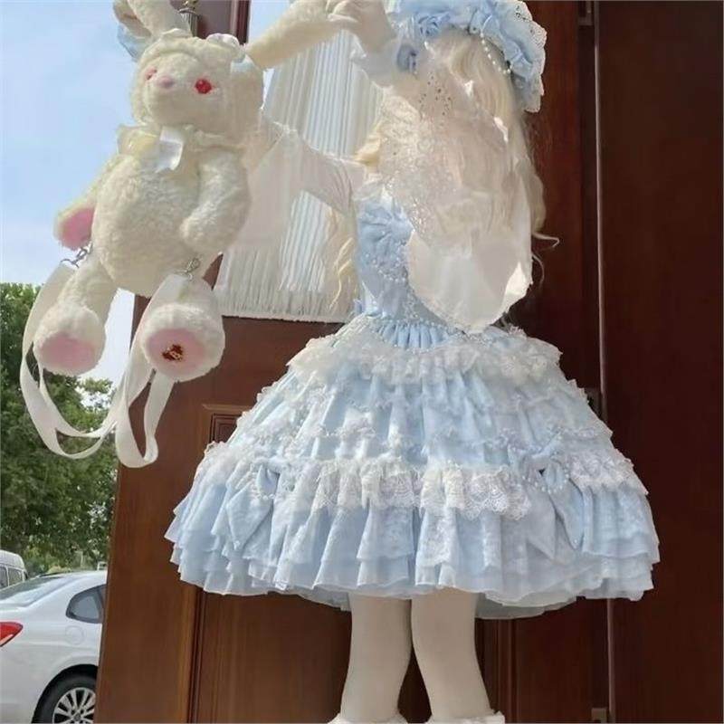 昭和doll古早风lolita洋装常规款吊带jsk花嫁款甜美优雅连衣裙,淘宝优惠券,粉丝福利购,淘宝优惠卷