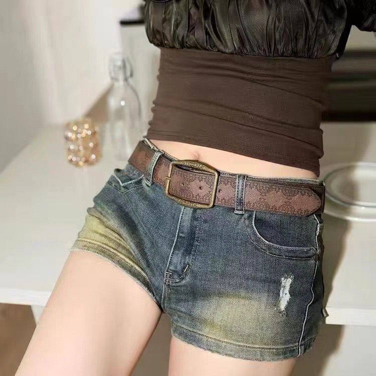 美式复古y2k腰带女2025新款民族风皮带百搭配牛仔裤带高级感棕色,淘宝优惠券,粉丝福利购,淘宝优惠卷