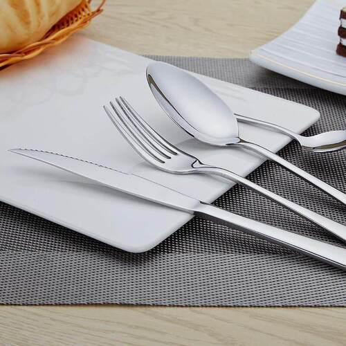 western other tableware steak cutlery set knife fork spoon - 图0