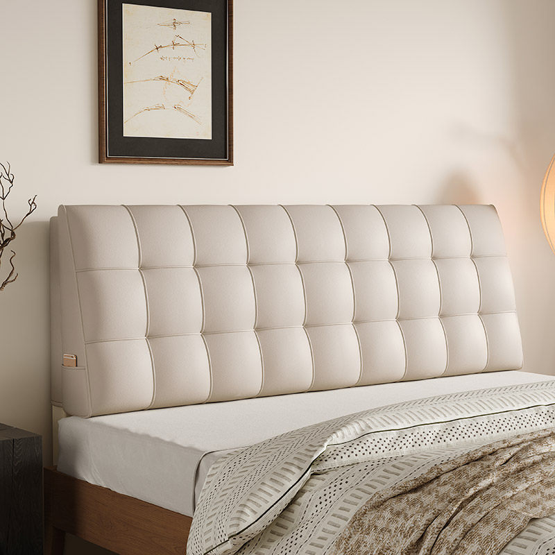 猫抓皮床头软包靠背加厚腰托靠垫无榻榻米三角靠改造皮革大靠枕,淘宝优惠券,粉丝福利购,淘宝优惠卷