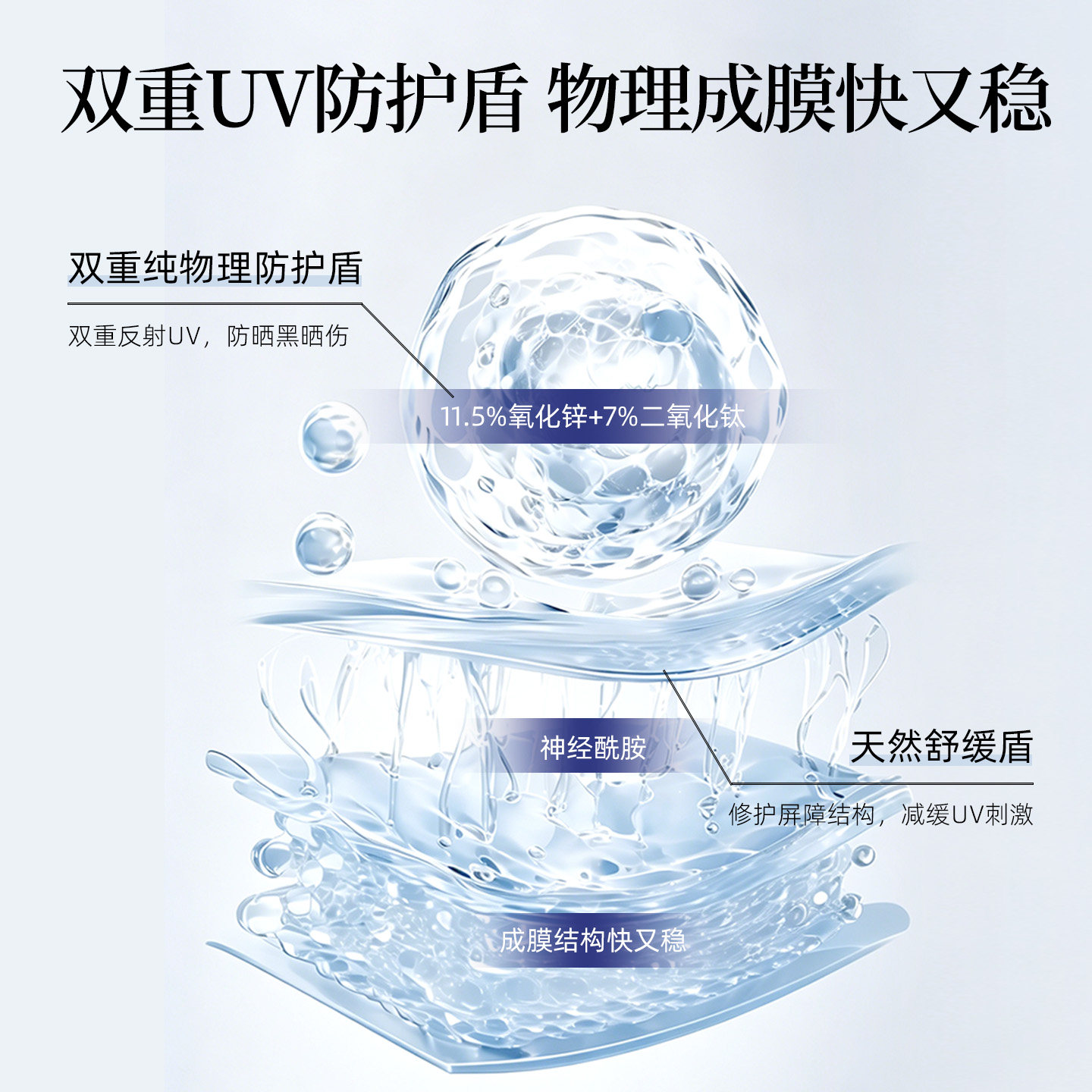 【哈温同款】Mongdies梦丽多日韩国儿童3秒防晒气垫物理防晒霜