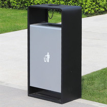 Outdoor Stainless Steel Trash Can Scenic Area Sanitation Classification Box Outdoor Fruit Leather Case District Park Large Number School contained
