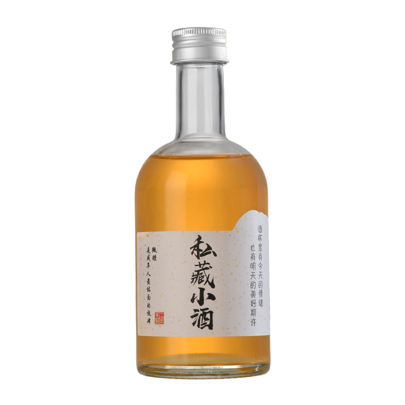 酒瓶空瓶高档密封玻璃透明高颜值ins风青梅果酒瓶白酒存酒空瓶子 - 图3