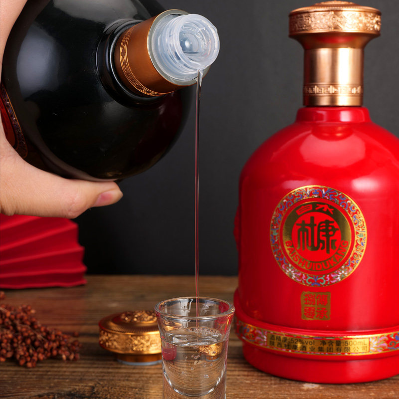 中华老字号 白水杜康 传承80 52度浓香型白酒 500mL*6瓶礼盒装 天猫优惠券折后￥138包邮（￥688-550）