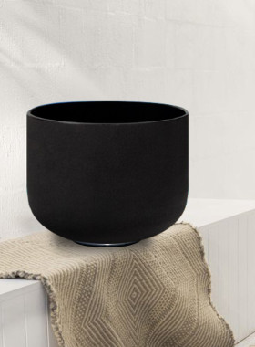 天然水晶钵疗愈解压瑜伽钵音碗