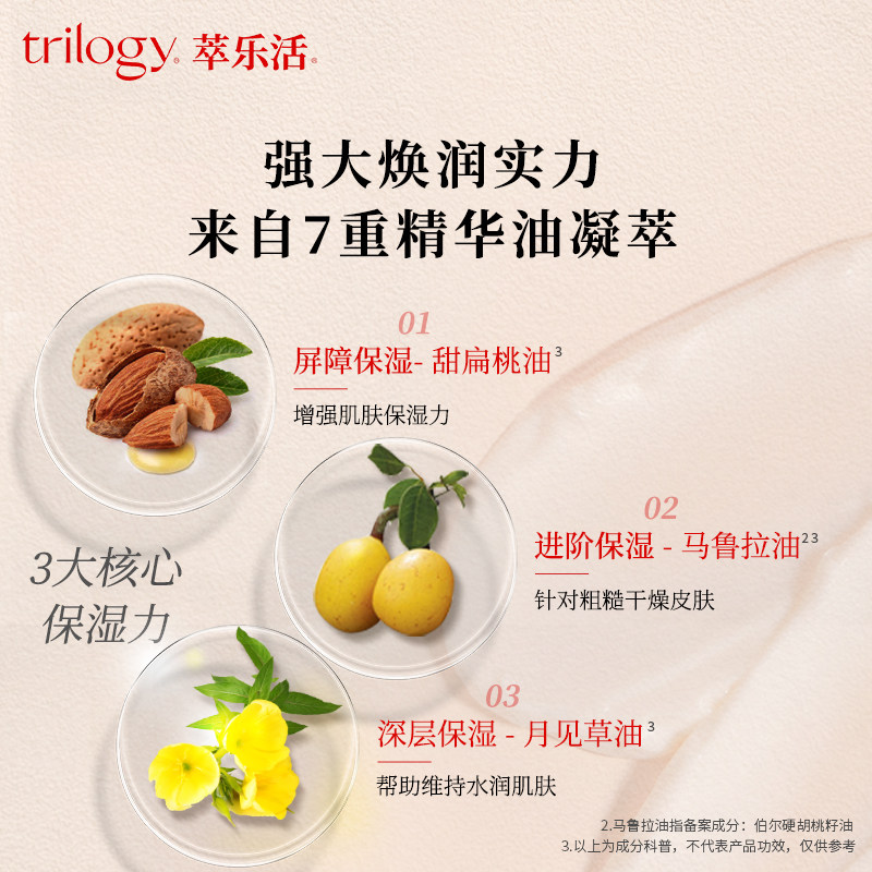  Trilogy萃乐活化妆品乳液/面霜